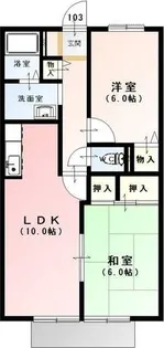 第2グリーンコーポ守山【2階】の間取り