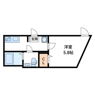 Park Avenue城北中央公園【2階】の間取り