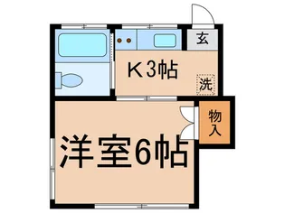 コーポひまわり【2階】の間取り