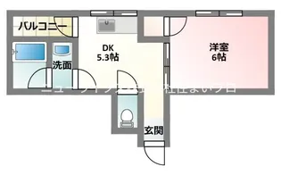 ハイツスズカ【2階】の間取り