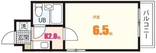 アメニティ可部【7階】の間取り