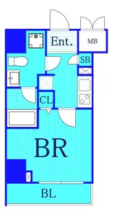 ルミード川崎【4階】の間取り