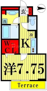 ラッテ【1階】の間取り
