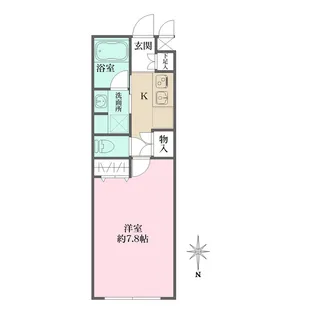 アトリオフラッツ自由が丘EAST【4階】の間取り