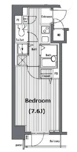ガラ・グランディ日本橋【13階】の間取り