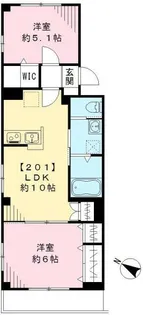 suns三軒茶屋【2階】の間取り