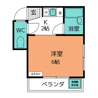 第2いちごハウス【2階】の間取り