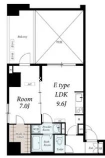 リブリ東上野【8階】の間取り