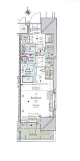 コンシェリア浜松町MASTER’S VILLA【5階】の間取り