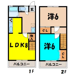 砂原シルクハイツの間取り
