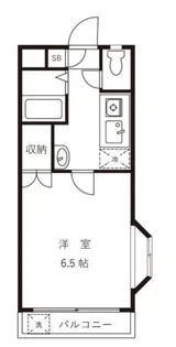ミケル白百合II【2階】の間取り