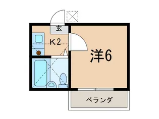 コ-ポトモ【1階】の間取り