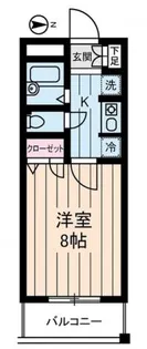 ヴィレッジ・イン・富士見丘【3階】の間取り