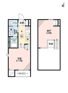 ROOM IKEDA【2階】の間取り