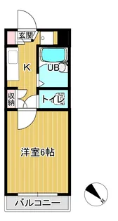 中央ハイツ【3階】の間取り