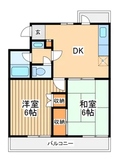 ヒルズ司1【3階】の間取り