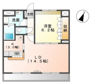 Life Amenity HAKUEI【3階】の間取り