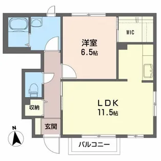 ゲストハウス・アイリス【1階】の間取り