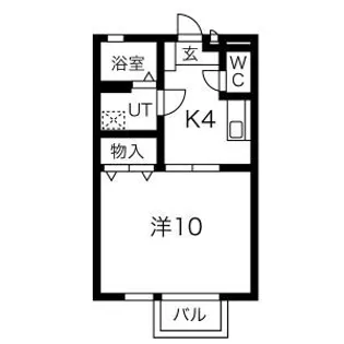 エミネンスB棟【2階】の間取り