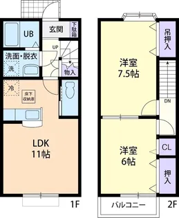 EXCE BLOOM IIの間取り