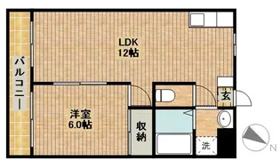 メゾンふじき【3階】の間取り