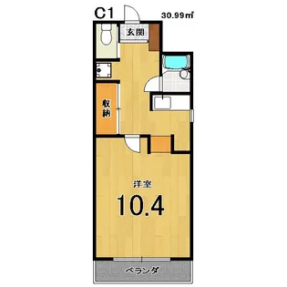 スクリーン3233【2階】の間取り
