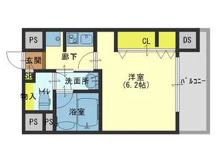 Fujiman北山町【3階】の間取り