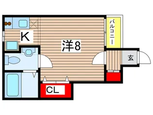 カ-サ・ソレイユ【1階】の間取り