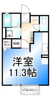 ジェネシス【1階】の間取り