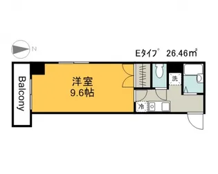 メゾン十日市【5階】の間取り