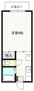 クリーンハウスコーポB棟【2階】の間取り