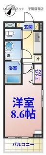 アヴァンセII【3階】の間取り