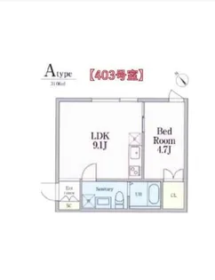 アート・フル永福【4階】の間取り