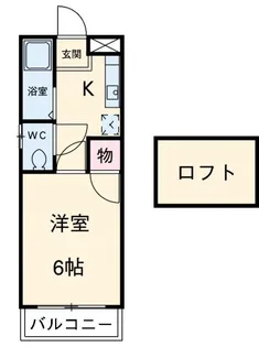 エトワール井上II【2階】の間取り