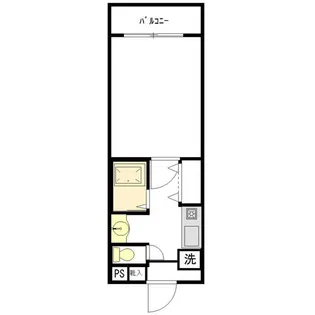 マイコート八王子【5階】の間取り