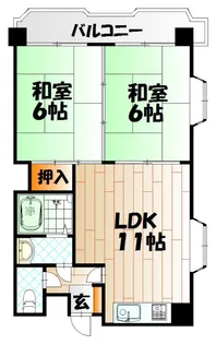 アスティー別院【4階】の間取り