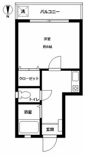 マチェール駒沢【1階】の間取り