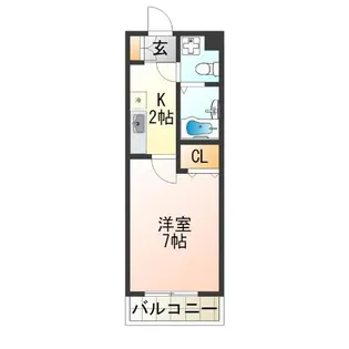 エルメゾン2nd【3階】の間取り