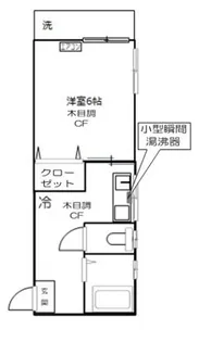 ニュー小林セブンハイツ【2階】の間取り