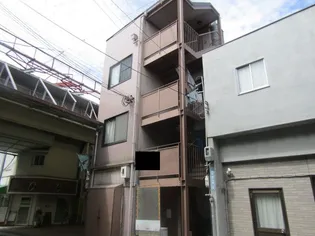 セントラル北田辺【4階】の外観