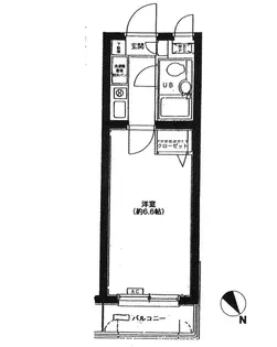 レジェンド王子【3階】の間取り