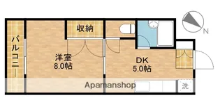 コーポレティブハウスII【2階】の間取り