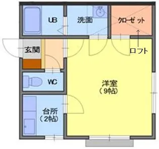 オーパス【1階】の間取り