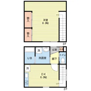 minue田園調布坂上の間取り
