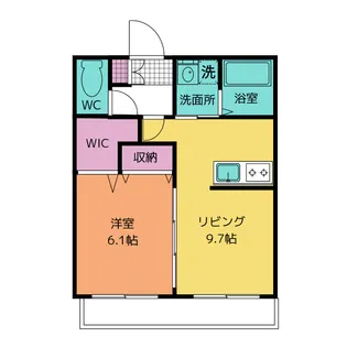 アーバン安塚【2階】の間取り
