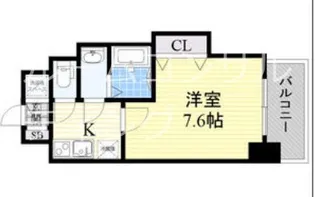 Luxe新大阪4【2階】の間取り