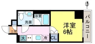 HY’S新小岩【6階】の間取り