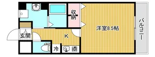 ファースト米山【2階】の間取り