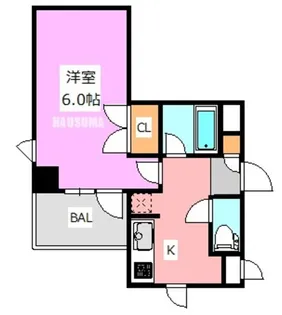 エクシム西巣鴨【8階】の間取り