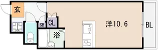 リュミエールイースト【7階】の間取り